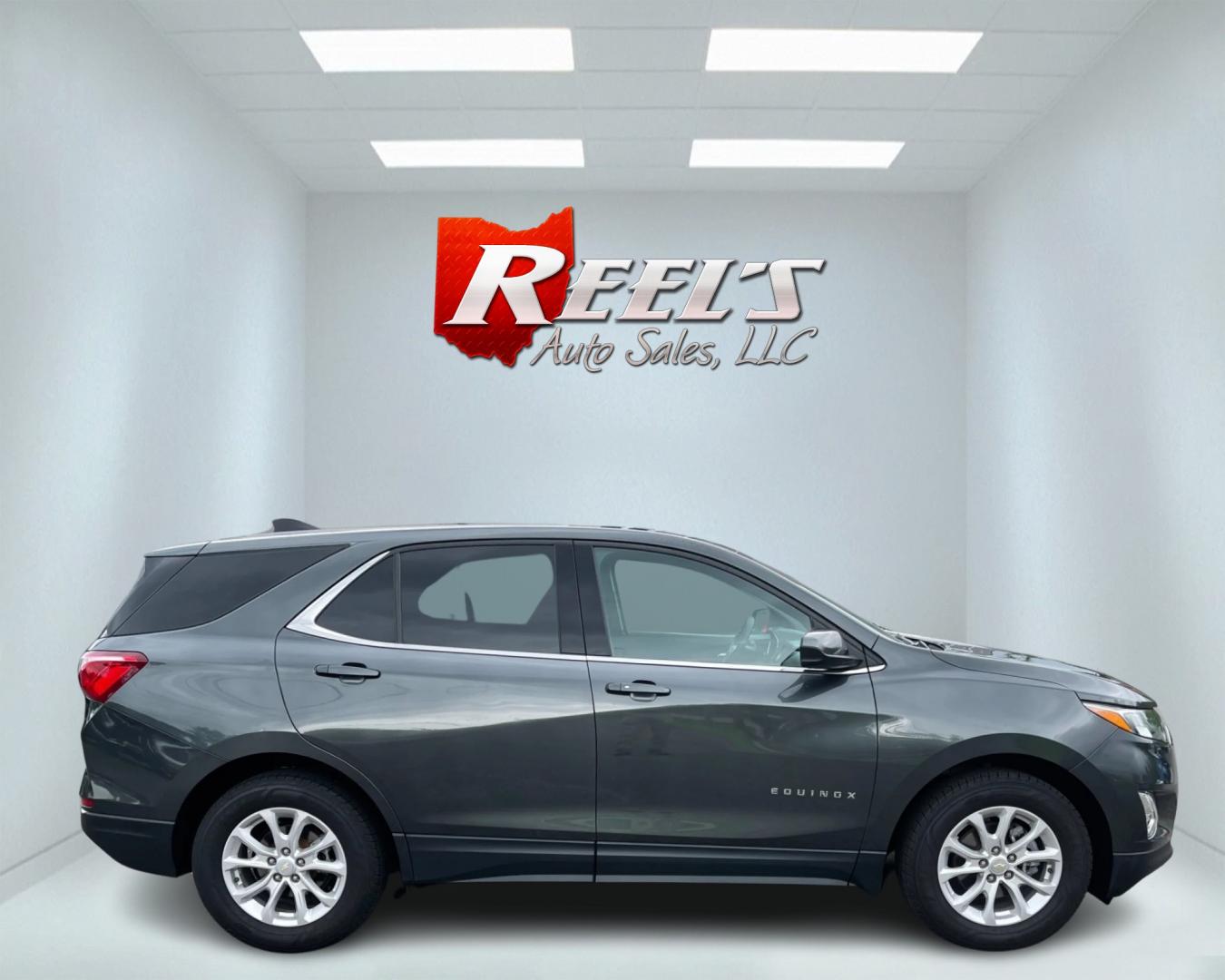 2020 Gray /Black Chevrolet Equinox LT 2WD (3GNAXKEV8LL) with an 1.5L I4 DIR DOHC 16V TURBO engine, 6A transmission, located at 547 E. Main St., Orwell, OH, 44076, (440) 437-5893, 41.535435, -80.847855 - This 2020 Chevrolet Equinox LT FWD is a practical and efficient compact SUV. It's powered by a 1.5L turbocharged I4 EcoTec engine mated to a 6-speed automatic transmission, delivering an impressive 31 mpg on the highway. Exterior features include LED daytime running lights, dusk-sensing headlights, - Photo#3